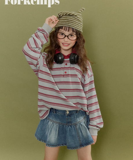 9[予約]FORKCHIPS dusty collar t
