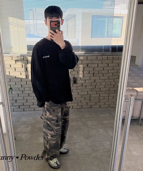 10[予約]bunny powder light cargo pants