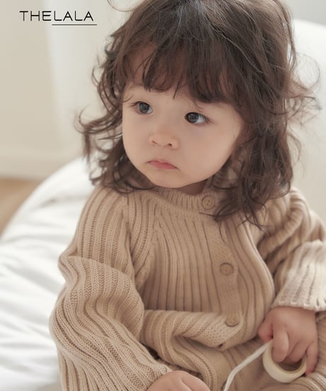 17[予約]thelala open knit suit