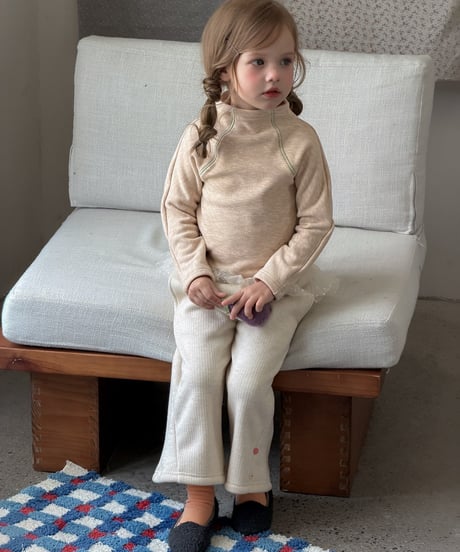 96[予約]aiai shasha tulle bootcut pants