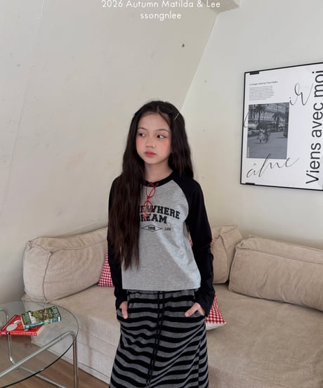 19[予約]matilda&lee 1998 colorblock raglan