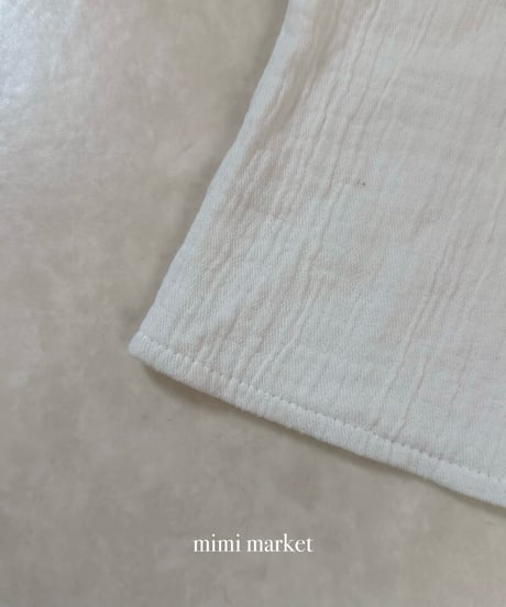 43[予約]mimi market stainless steel shirt