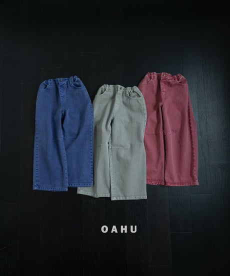 14[予約]oahu tone dyed pants