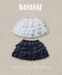 33[予約]BANANAJ serena cancan skirt