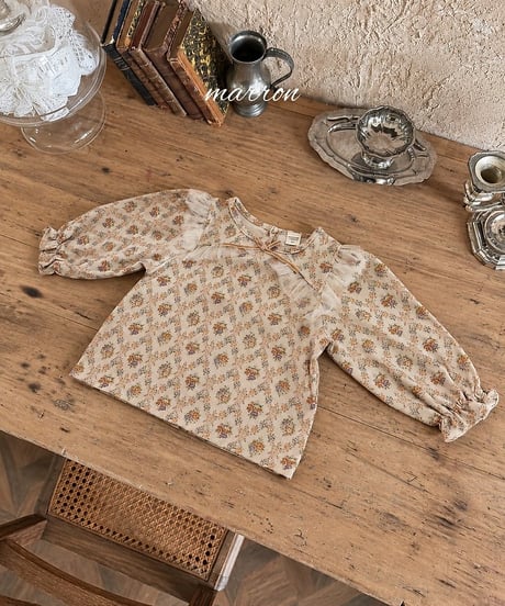 23[予約]marron lemon blouse(XS-L)