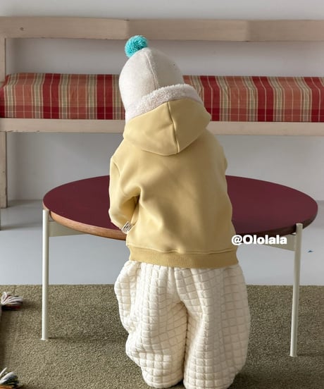 19[予約]ololala little bear fleece hoodie