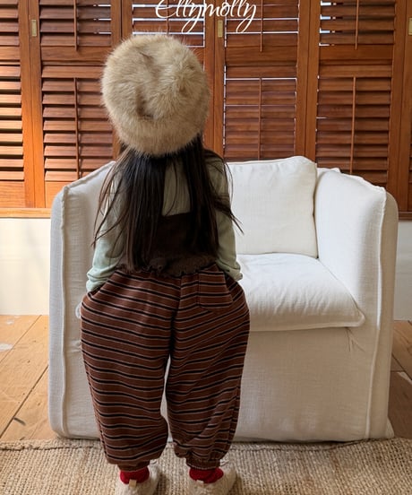 21[予約]ELLYMOLLY toto border jogger pants