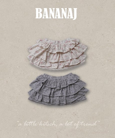 46[予約]BANANAJ zenith skirt