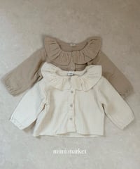 19[予約]mimi market outback frill shirt