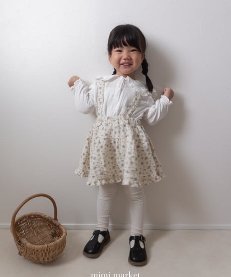 11[予約]mimi market lily tiered skirt