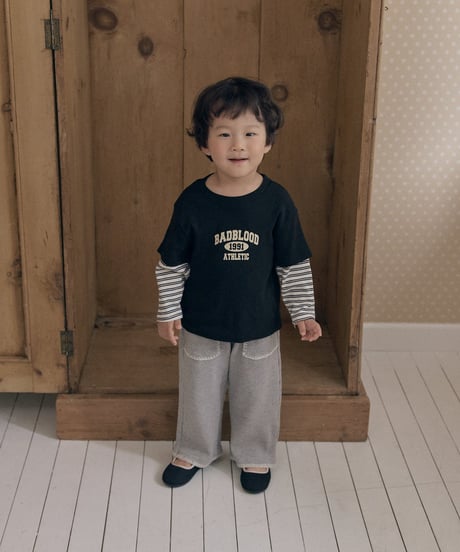 21[予約]送料無料 the beige mello waffle pants