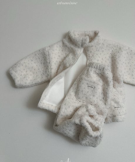 15[予約]atomeme teddy zip-up
