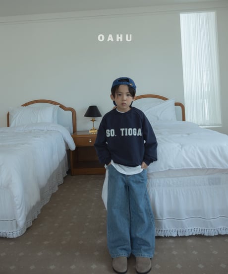 13[予約]oahu 501 wide denim pants