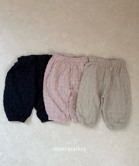 12[予約]mimi market ningbo pants