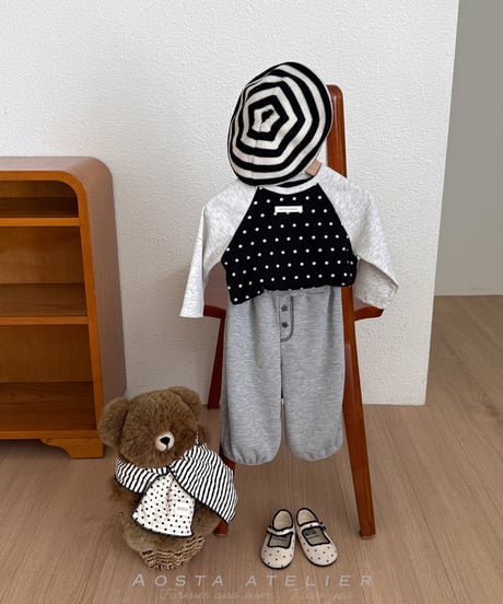 11[予約]Aosta dot raglan t