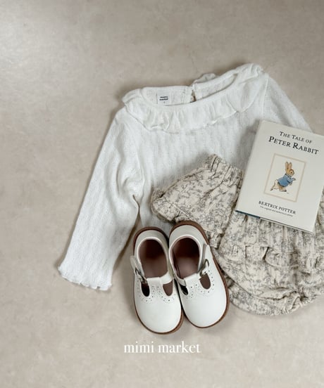 33[予約]mimi market hermon collar tee