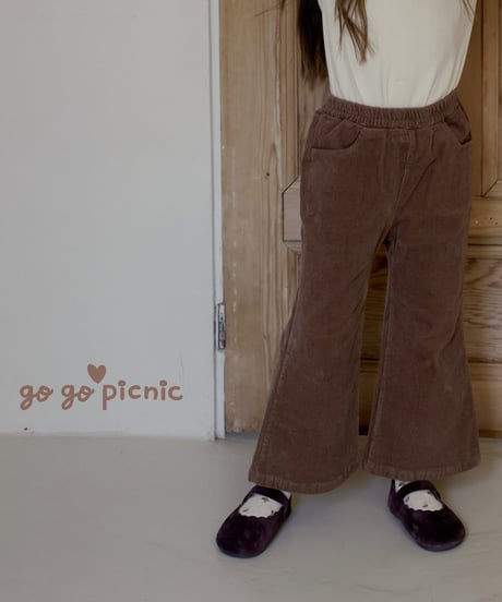 8[予約]go go picnic heart pants