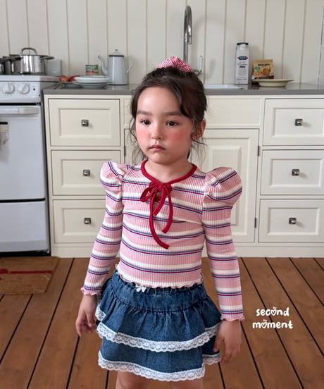 15[予約]second moment bubble puff tee