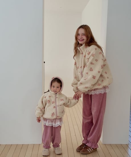 28[予約]momoann monet tumble zip-up