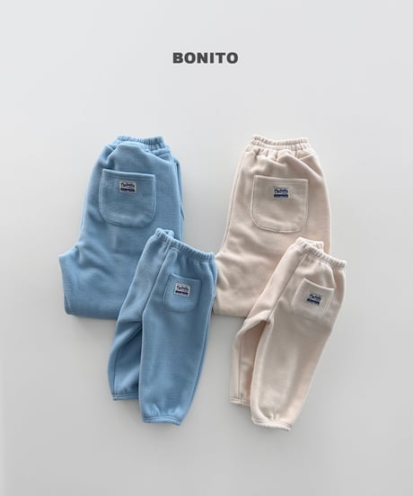 17[予約]bonito cloud pocket jogger pants(adult)