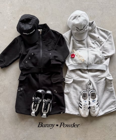 43[予約]bunny powder star zip up