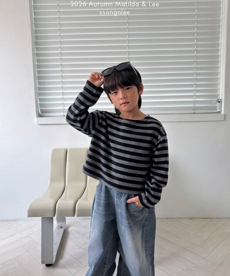 40[予約]matilda&lee billie off knit
