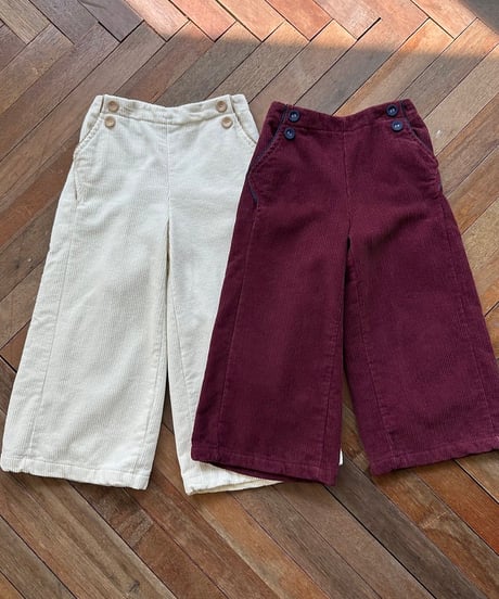21[予約]mon Atelier milo cordu pants