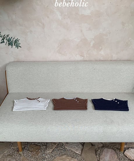26[予約]bebeholic redon stripe tee