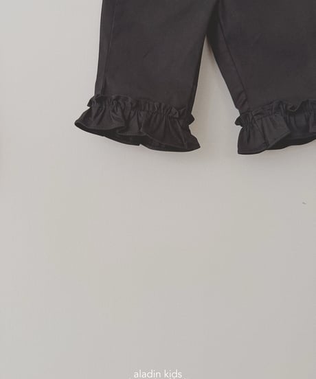 11[予約]aladin capri frill pants