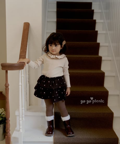 12[予約]go go picnic sweddy pants skirt