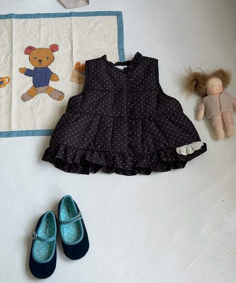 16[予約]aiai marvelle dot padding vest