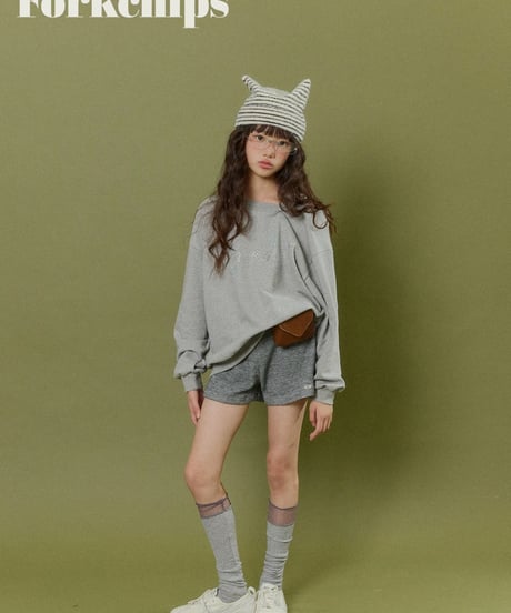 10[予約]FORKCHIPS glitter shoulder mtm