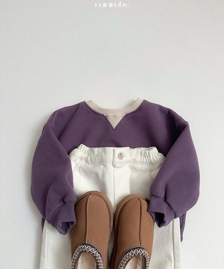 32[予約]minirobe winter basic pants