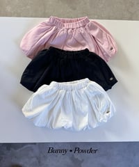 56[予約]bunny powder balloon skirt
