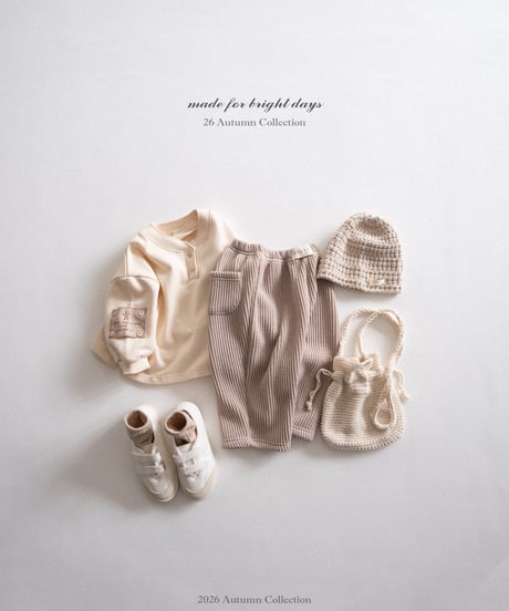 13[予約]anggo pompom pants