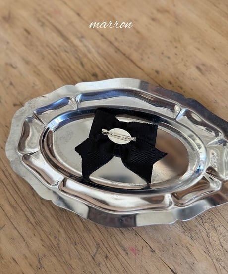 68[予約]marron audrey brooch