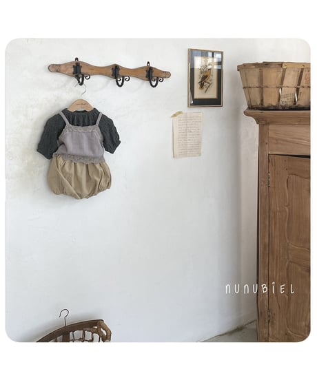 13[予約]nunubiel bebe crack blouse