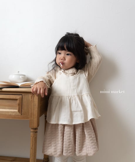 18[予約]mimi market vest blouse