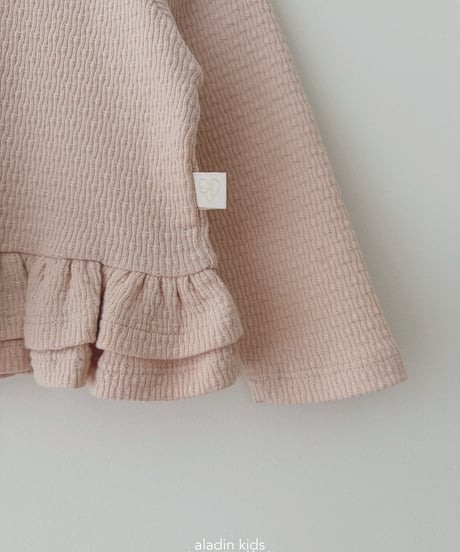 20[予約]aladin frill tiered tee