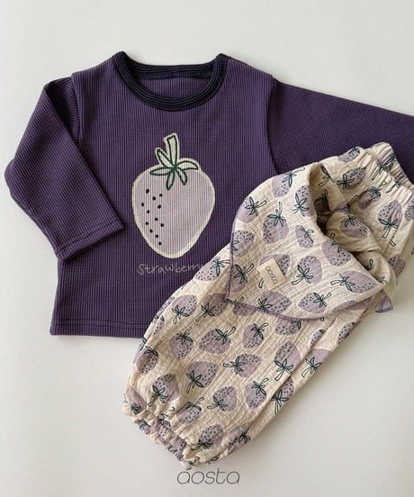 14[予約]Aosta strawberry pants