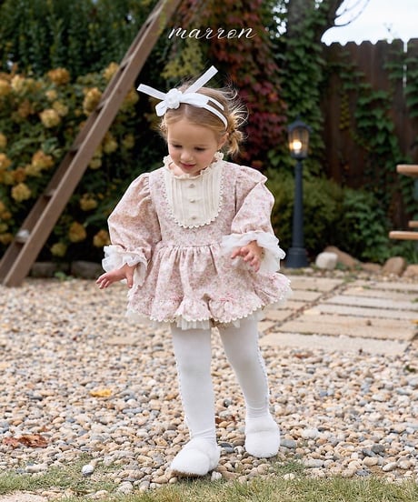 48[予約]marron rachel suit(6-18m)