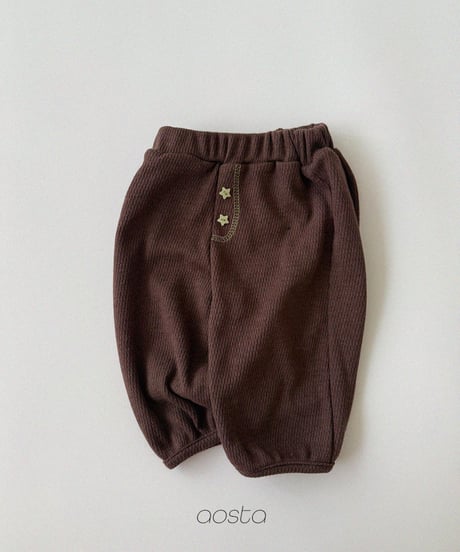 36[予約]Aosta star candy pants