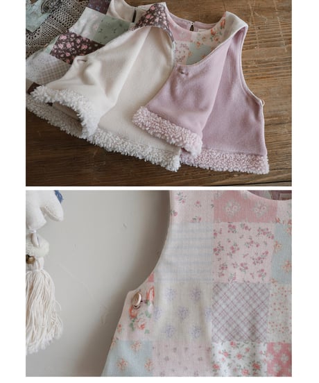 25[予約]FLO blanc vest