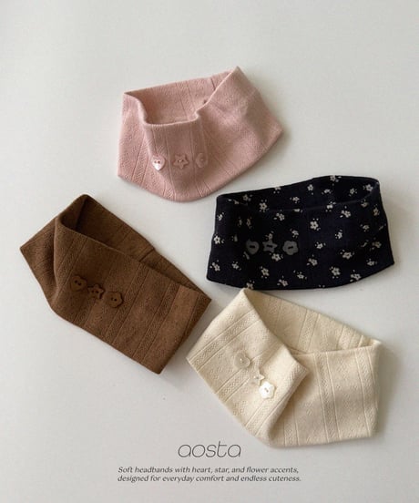 40[予約]Aosta star candy headband