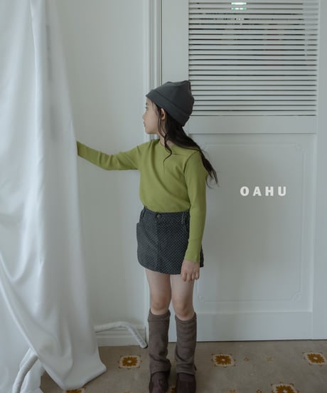 17[予約]oahu kyoka corduroy short pants
