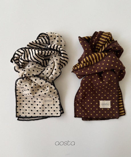 51[予約]Aosta choco chip muffler