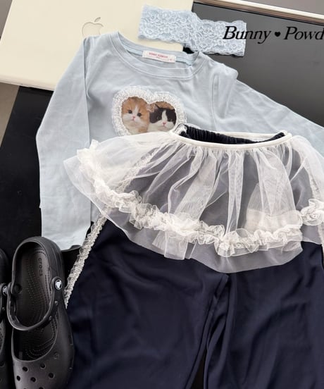 65[予約]bunny powder ella skirt