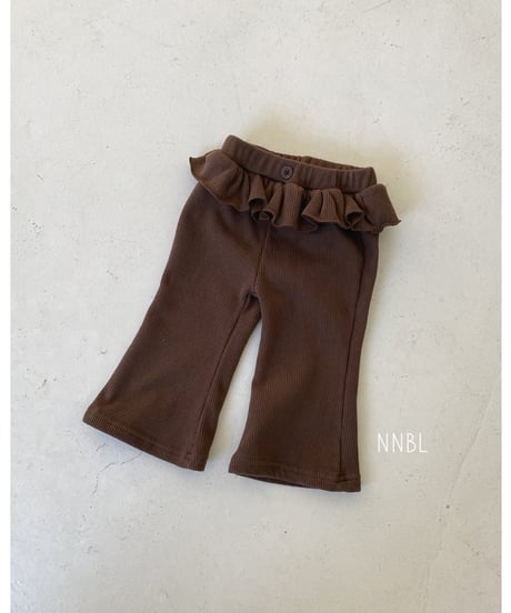 34[予約]nunubiel frill pants