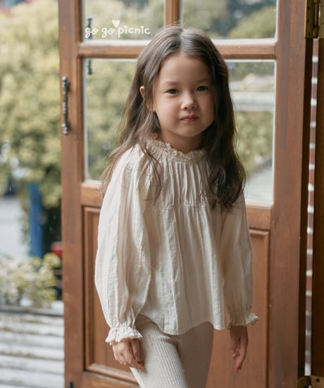 4[予約]go go picnic lena blouse