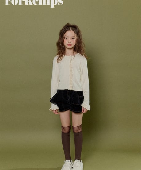 6[予約]FORKCHIPS wave cardigan